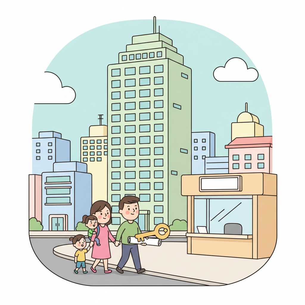 공주옥룡1 임대아파트 공고 및 대출 안내